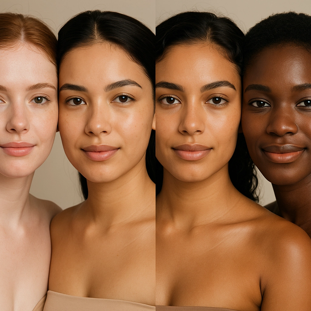 Los Tipos de Piel Más Comunes